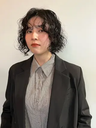 ショート パーマ ボブとパーマの達人 美容室難民の方は是非のヘアスタイル