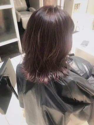 ミディアム カラー はだゆうき @hadadan08のヘアスタイル