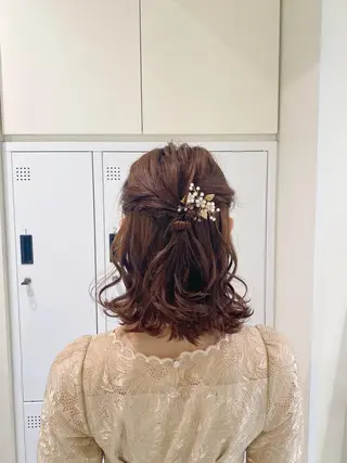 ヘアアレンジ 暖色カラー /ヘアアレンジ/花鈴のヘアスタイル