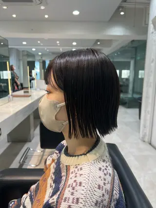 ショート カラー SALOWIN川崎WEST店所属・🌷川崎/アレンジ/ 暖色ボブ/コトネ🌷のヘアスタイル