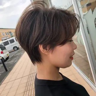 ショート 【ショートスタイル】 志波李空のヘアスタイル