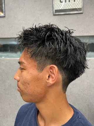 ショート FUJIYAMA BARBER SHOP ajito所属・浜辺 快斗のヘアスタイル