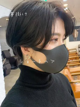 ショート 古沢 新のヘアスタイル