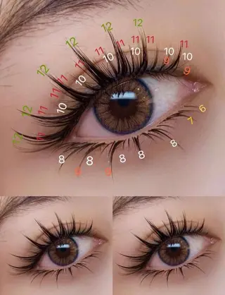 マツエク・マツパ AB マツエクネイルサロンのマツエク・マツパデザイン