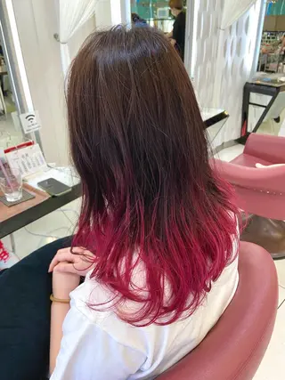 セミロング カラー 【髪質改善×カラー】 QUALIS沓掛貴浩のヘアスタイル