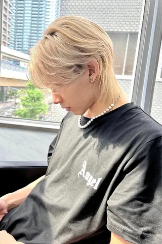 ショート メンズ 曲がる縮毛矯正 髪質改善/西尾 幸樹のヘアスタイル