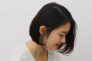 ショート 本山　くせ毛のカット 尾島光季のヘアスタイル