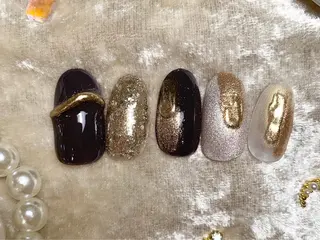 ネイル ネイルPetit Ribbonのネイルデザイン