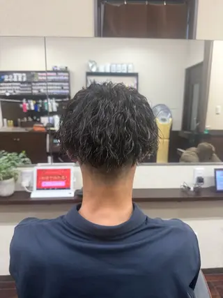 パーマ メンズ 鈴木 美佑のヘアスタイル