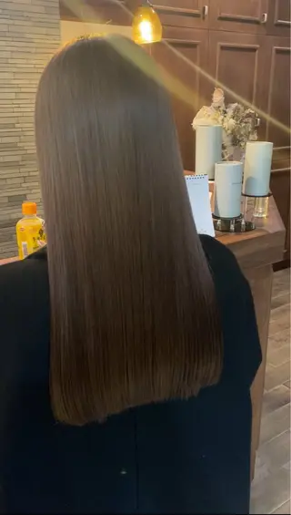 ロング 透け感•艶感カラー 池本　紘之のヘアスタイル