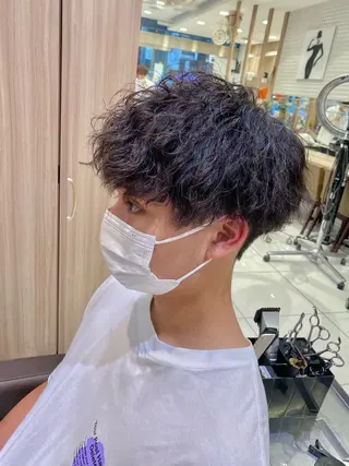ショート パーマ メンズ パーマ/縮毛矯正/ 副店長 ・村田伊吹のヘアスタイル