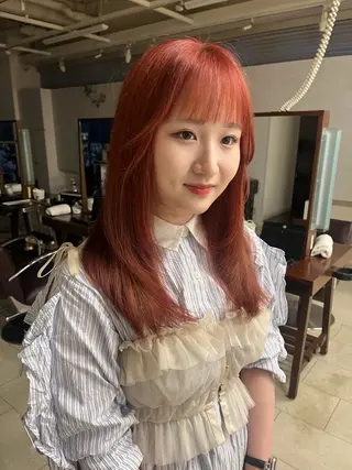 ロング kchiara所属・yura /レイヤーカットのヘアスタイル