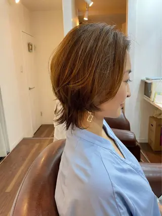ショート 🌈elua yukaのヘアスタイル