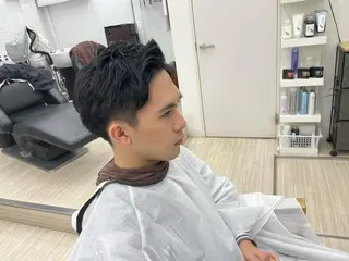 ショート パーマ Black Biz新宿西口店所属・み うらのヘアスタイル