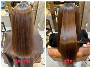 ロング A'SHE横浜所属・髪質改善特化🔥縮毛 、美髪形成のプロ✂️のヘアスタイル