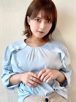 ミディアム 市原 大翼のヘアスタイル