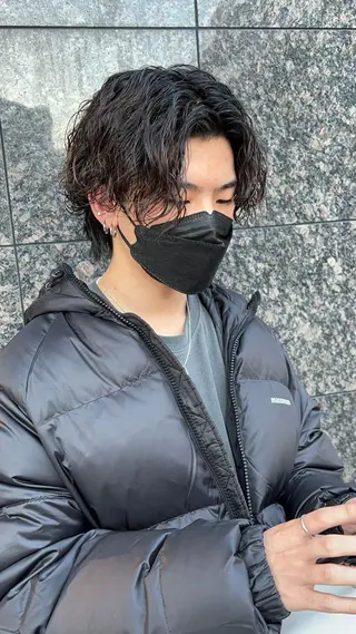 ミディアム ✂︎メンズ特化✂︎ KAYAのヘアスタイル