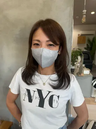 セミロング 88 hair design所属・ハルカ 🎀のヘアスタイル