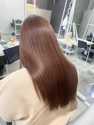 ロング カラー qulim所属・前橋 姫奈のヘアスタイル