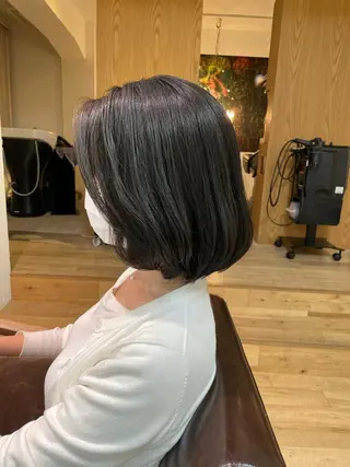 ミディアム 齋藤 巧のヘアスタイル