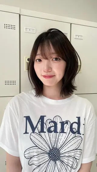 カラー Mayu/ブリーチ/ 抜け感hairのヘアスタイル