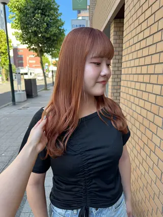 カラー 阿部 ことみのヘアスタイル