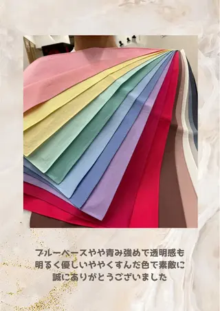 パーソナルカラー診断 自由が丘💐ブルームのその他イメージ