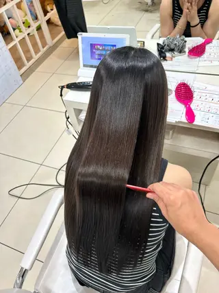 ロング 艶髪の神様 瀧田嵐士🇰🇷のヘアスタイル