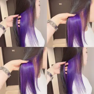 カラー 渋谷:インナーカラー ／🍒エリカ🍒のヘアスタイル