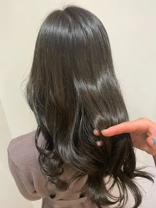ロング カラー ✰︎Rad✩.*˚‪ カノンのヘアスタイル