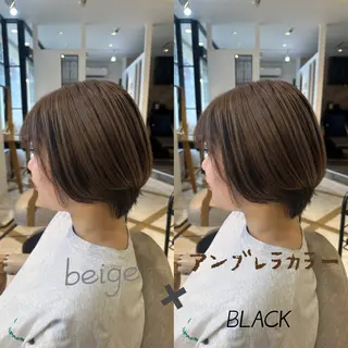 ショート lovis🧸ゆうあ 🧸/透明感カラーのヘアスタイル