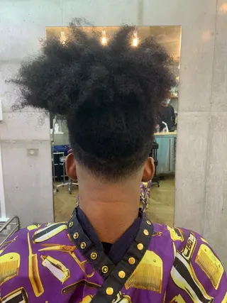 ショート メンズ HARURU🪮✨ ブレイズ海外ヘアのヘアスタイル