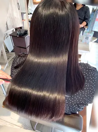 ミディアム グレージュカラー◎ 山本勝志のヘアスタイル