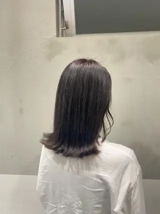 ミディアム ナチュラル/韓国💎 haruka 💎のヘアスタイル