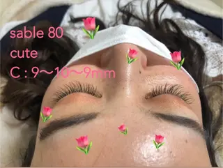 マツエク・マツパ nico所属・nico:) 金井 紗楽のマツエク・マツパデザイン