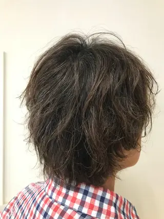 ショート カラー 横田 尚登のヘアスタイル