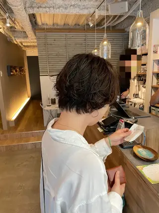 パーマ ライツ オオサカのヘアスタイル