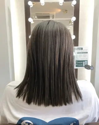 セミロング カラー FORMA所属・minimo限定枠 FORMA代表　関のヘアスタイル