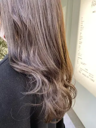 ロング 🐈‍⬛韓国ヘア カノン♥️のヘアスタイル