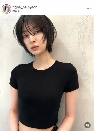 ショート riria/ボブ /ブラウンカラー🎀のヘアスタイル