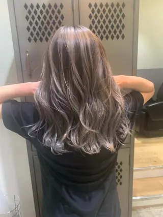 ロング カラー 園田 将士のヘアスタイル