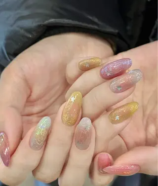 ネイル hello.nail所属・Horie 雪のネイルデザイン