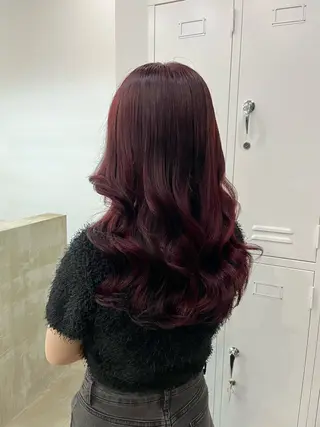 ロング XIA所属・XIA AIMIのヘアスタイル