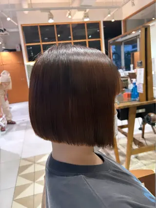 ショート 吉水 彩乃 /ボブ/透明感カラーのヘアスタイル