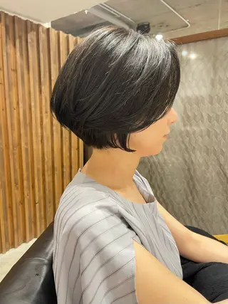 ショート ✂ショート・ボブ専門 顔型診断✂奥田裕仁のヘアスタイル