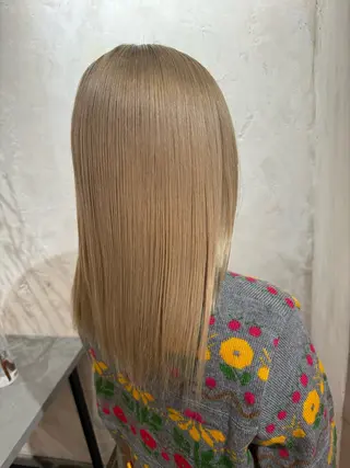 セミロング 艶カラー🌟 kanonのヘアスタイル