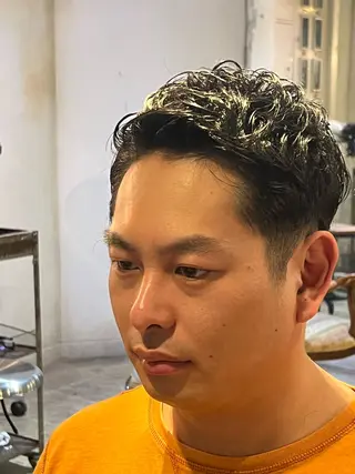 メンズ サンティエ都通店所属・永山 萌文のヘアスタイル