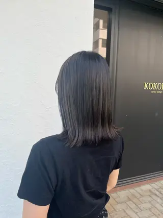カラー しおり🍬 KOKORO🤍のヘアスタイル