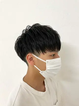 ショート パーマ メンズ 【東北メンズヘア1 位受賞🥇】本間祐太のヘアスタイル