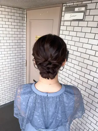 ヘアアレンジ 垢抜けヘアメイク🫧 JURI🪽のヘアスタイル